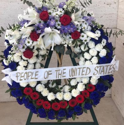 Wreath Of Mixed Flowers